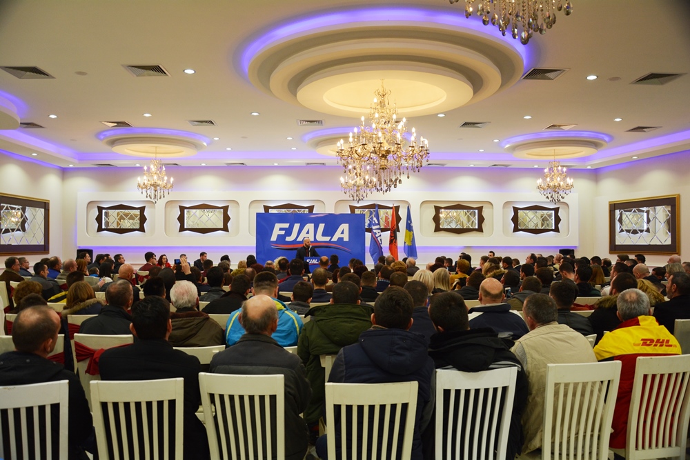 Kuvendi i I-rë zgjedhor i Partisë FJALA Dega në Pejë (07.02.2015)