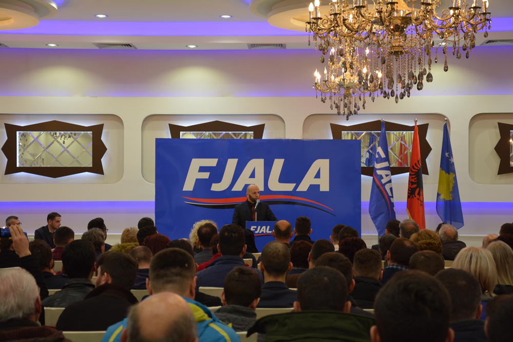 Kuvendi i I-rë zgjedhor i Partisë FJALA Dega në Pejë (07.02.2015)