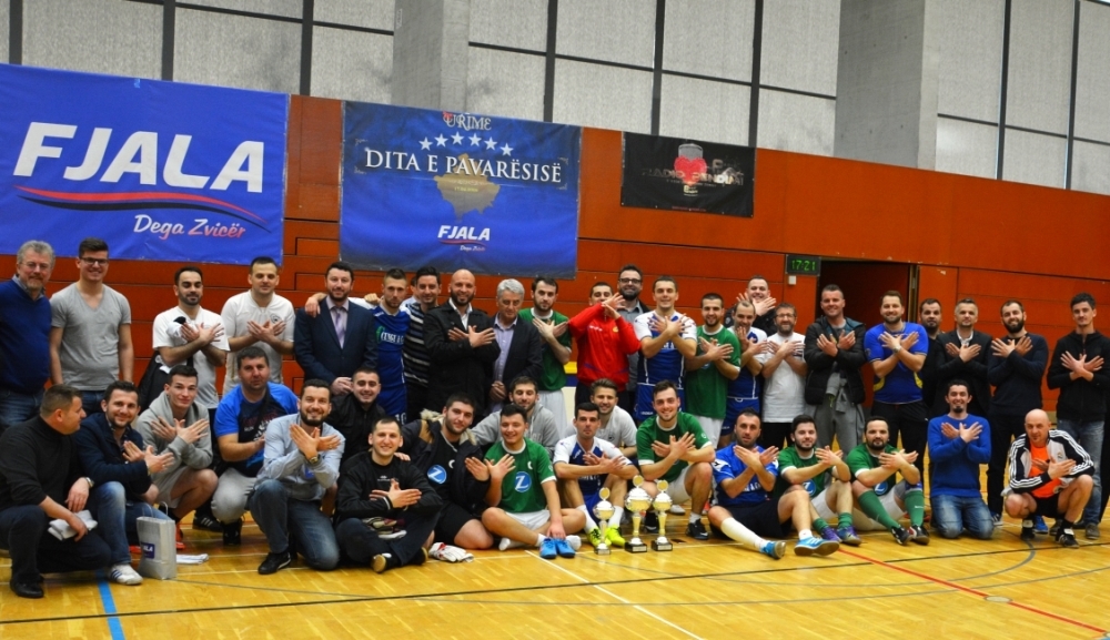 Partia FJALA - Dega në Zvicër, me rastin e 8 vjetorit të Pavarësisë së Kosovës organizoi "Turne Futbolli" në Zürich të Zvicrës