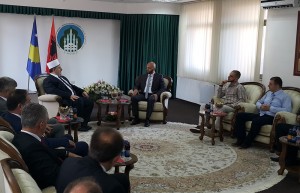 Delegacioni i Partisë FJALA në Bashkësinë Islame të Kosovës për festën e Fiter Bajramit