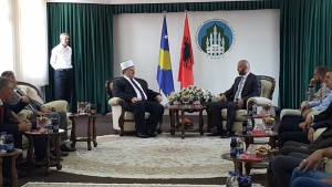 Delegacioni i Partisë FJALA në Bashkësinë Islame të Kosovës për festën e Fiter Bajramit