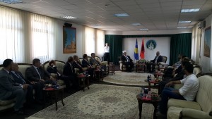 Delegacioni i Partisë FJALA në Bashkësinë Islame të Kosovës për festën e Fiter Bajramit