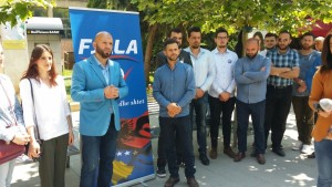 Hapja e fushatës në Ferizaj (1)