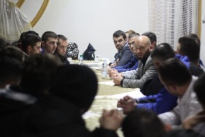 Takim me të rinjtë në Podujevë