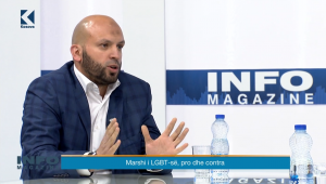 Kryetari Dr.Gëzim Kelmendi - Debat në Info Magazina "Parada e LGBT" me Petrit Zogaj (17.05.2016)
