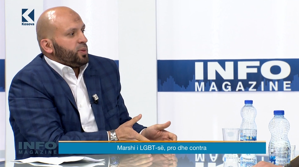 Kryetari Dr.Gëzim Kelmendi - Debat në Info Magazina "Parada e LGBT" me Petrit Zogaj (17.05.2016)