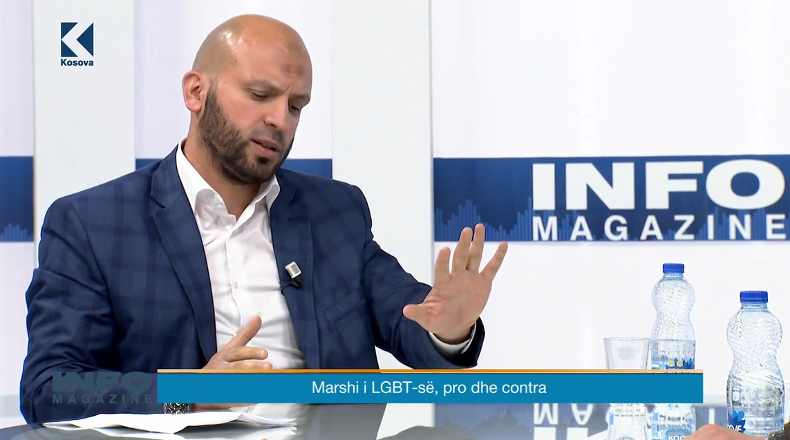 Kryetari Dr.Gëzim Kelmendi - Debat në Info Magazina "Parada e LGBT" me Petrit Zogaj (17.05.2016)