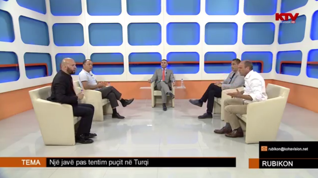 Kryetari i Partisë FJALA Dr.Gëzim Kelmendi mysafir në Rubikon KTV