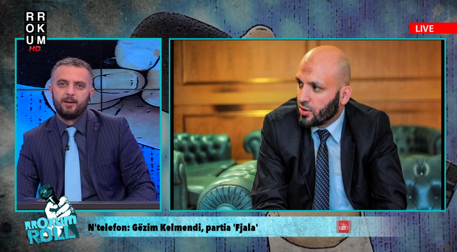 Dr.Gëzim Kelmendi – Intervistë në linjë telefonike për emisionin Rrokum Roll në Rrokum TV (11.10.2016)