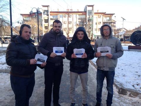 FJALA nga Podujeva informon qytetarët e Podujevës me dështimet e Qeverisë Lokale