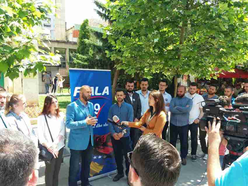 Partia FJALA e hapë fushatën në Ferizaj
