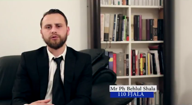Spoti politik i Magjistrit Behlul Shala (Mixha Bajram)