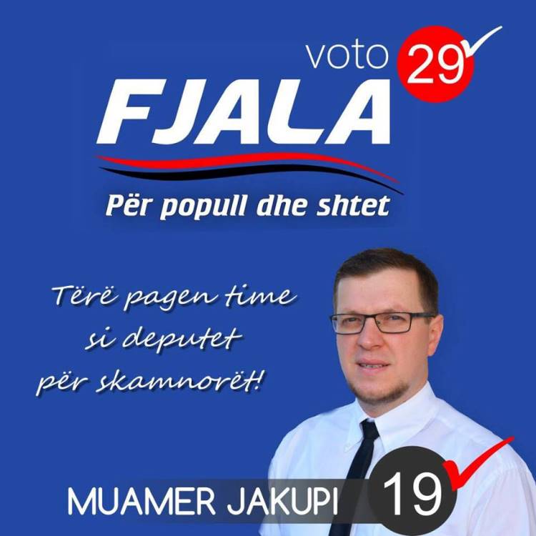 #Madhështore: Jakupi: Tërë pagen time si deputet do dhuroi për skamnorët!