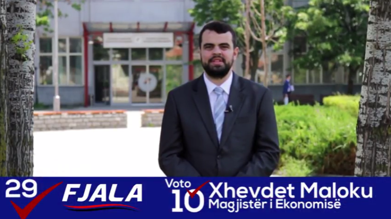 Spoti politik dedikuar rinisë – Xhevdet Maloku (Magjistër i Ekonomisë)