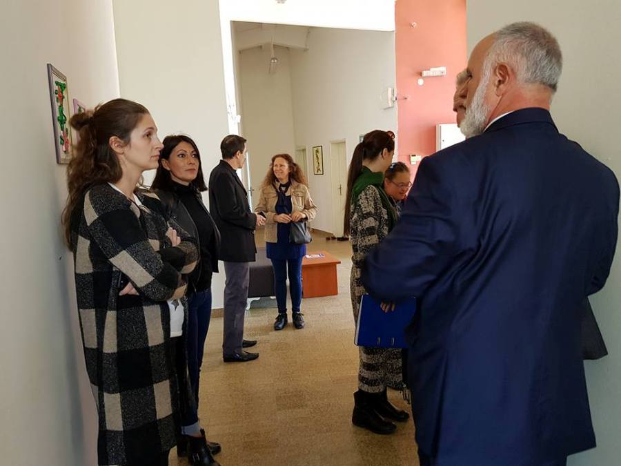 Prof.Nexhmedin Ramadani vizitoj qendrën e përsonave me Sindrom Down