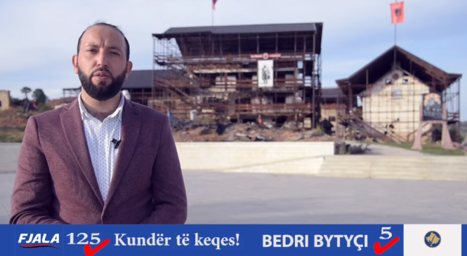 Spoti për zgjedhjet e 6 tetorit, Kandidati i Partisë FJALA Bedri Bytyçi
