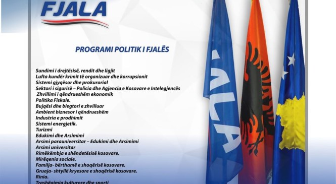 Programi i Partisë FJALA
