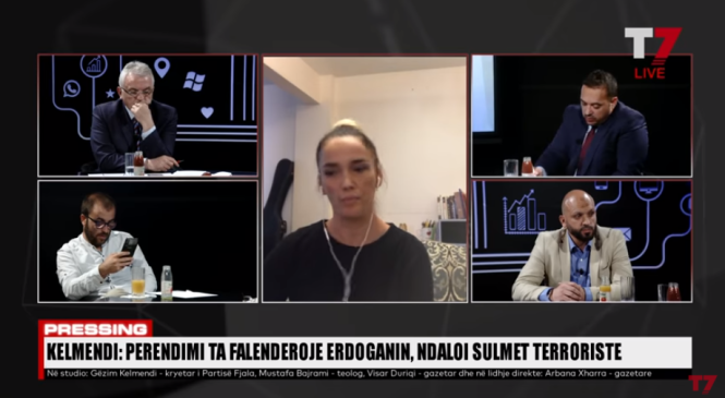 Dr.Gëzim Kelmendi mysafir në emisionin “Pressing” në T7