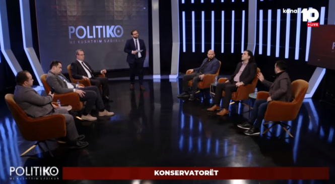 Dr.Gëzim Kelmendi mysafir në emisionin “Politiko” në Kanal10
