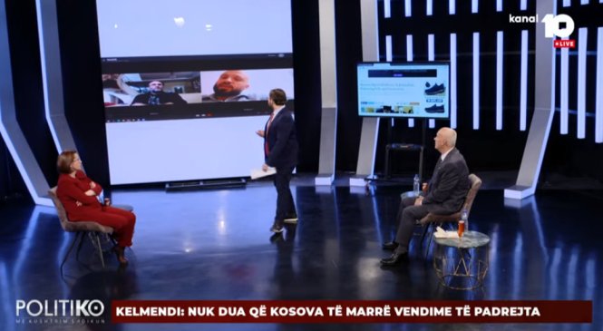 Dr.Gëzim Kelmendi: Mysafir në emisionin Politiko në Kanal10