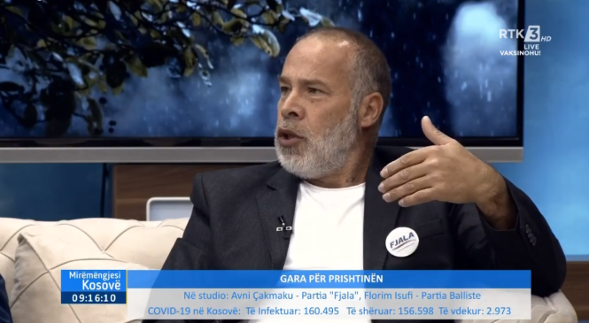 Avni Çakmaku : Mysafir në RTK emisionin ”Mirëmengjesi”