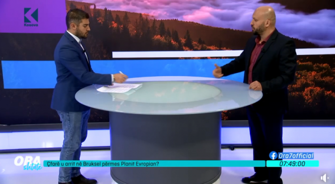 Dr.Gëzim Kelmendi mysafir në Klan Kosova në emisioi ”Sytë 7”