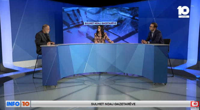 Avni Çakmaku: Mysafir në emisionin Info10 në Kanal10