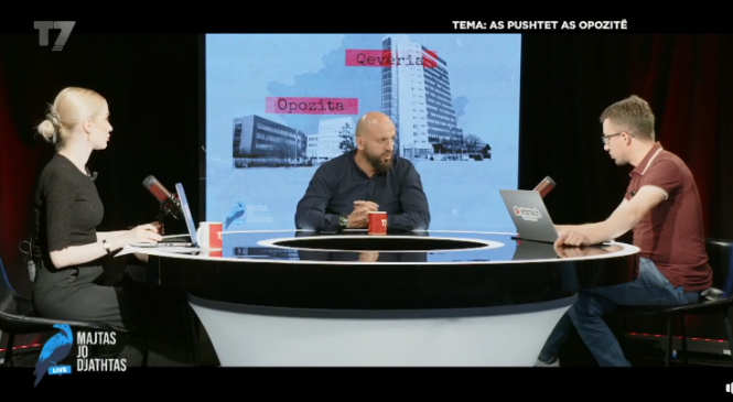 Gëzim Kelmendi mysafir në emisioni “MAJTAS JO DJATHTAS” në T7