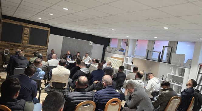 Takim me bashkatdhetarë në Hannover të Gjermanisë