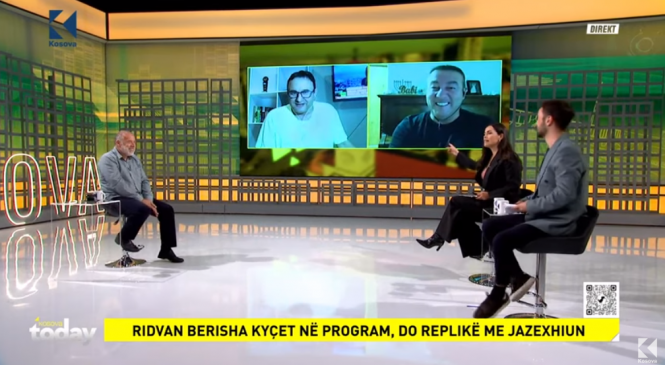 Avni Çakmaku – Mysafir në emisionin Kosova Today në Klan Kosova