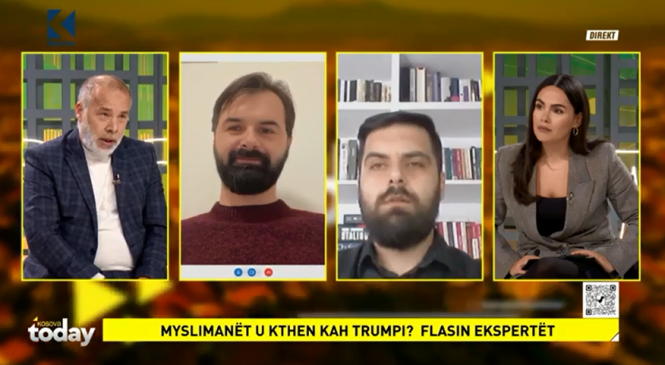 Avni Çakmaku – Mysafir në emisionin Kosova Today – Rrikthimi spektakular i Trump, pse fitoj bindëshm, a do i mban premtimet