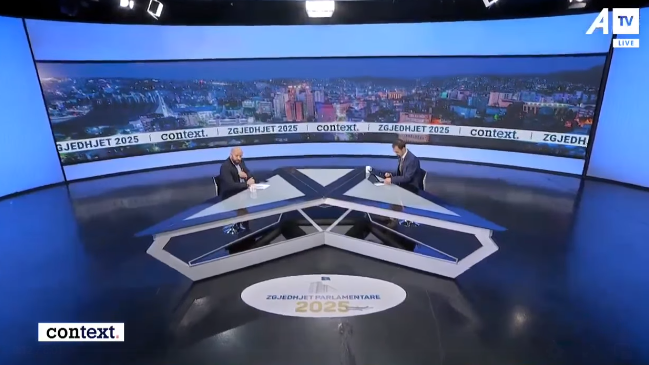 Context – Intervistë me kryetarin e partisë “Fjala” – 19.01.2025 @ATVofficialchannel